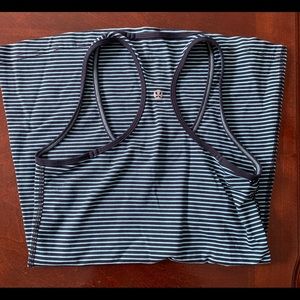 Lululemon cool racerback classic striped tank